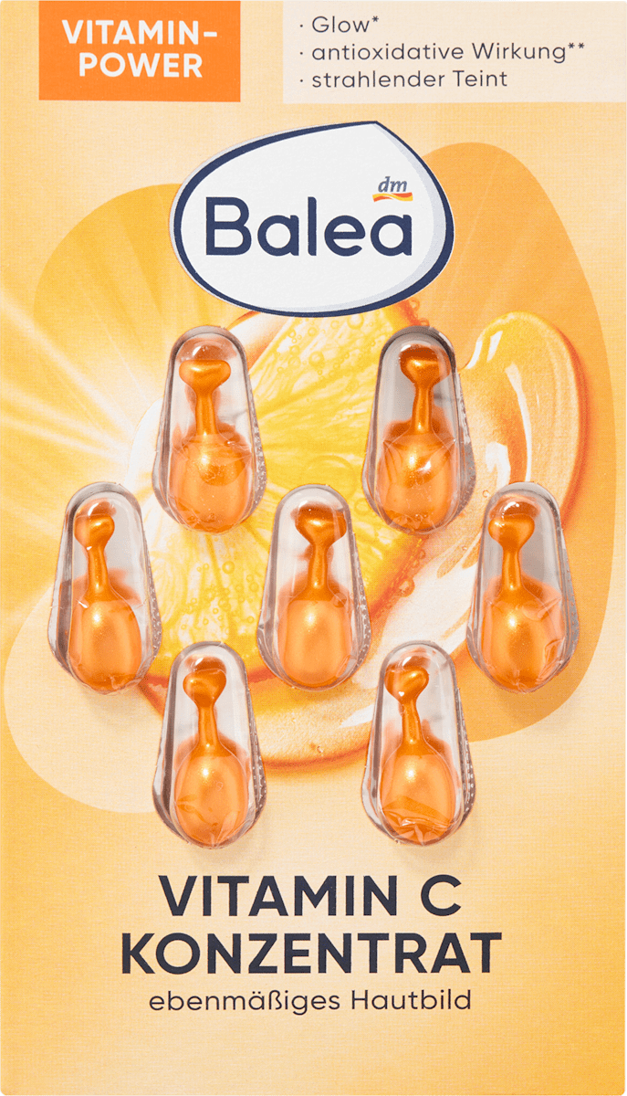 Balea Concentrate Vitamin C, 7 pcs