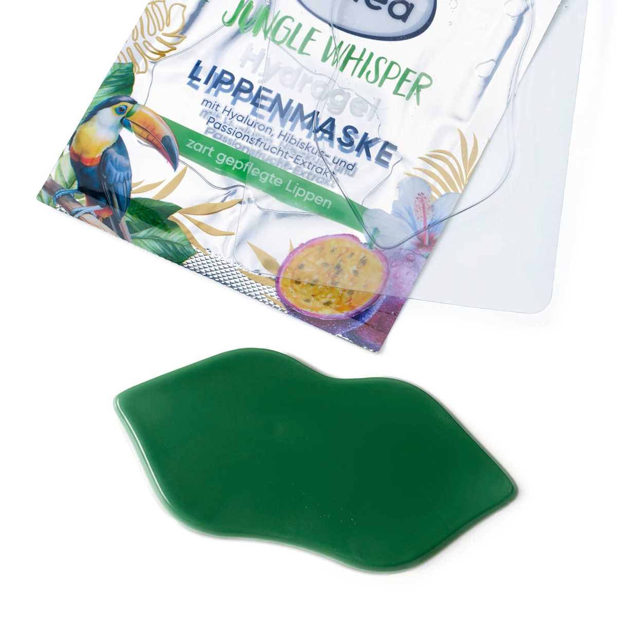 Balea Lip Mask Hydrogel Green, Jungle Whisper, 1 pc