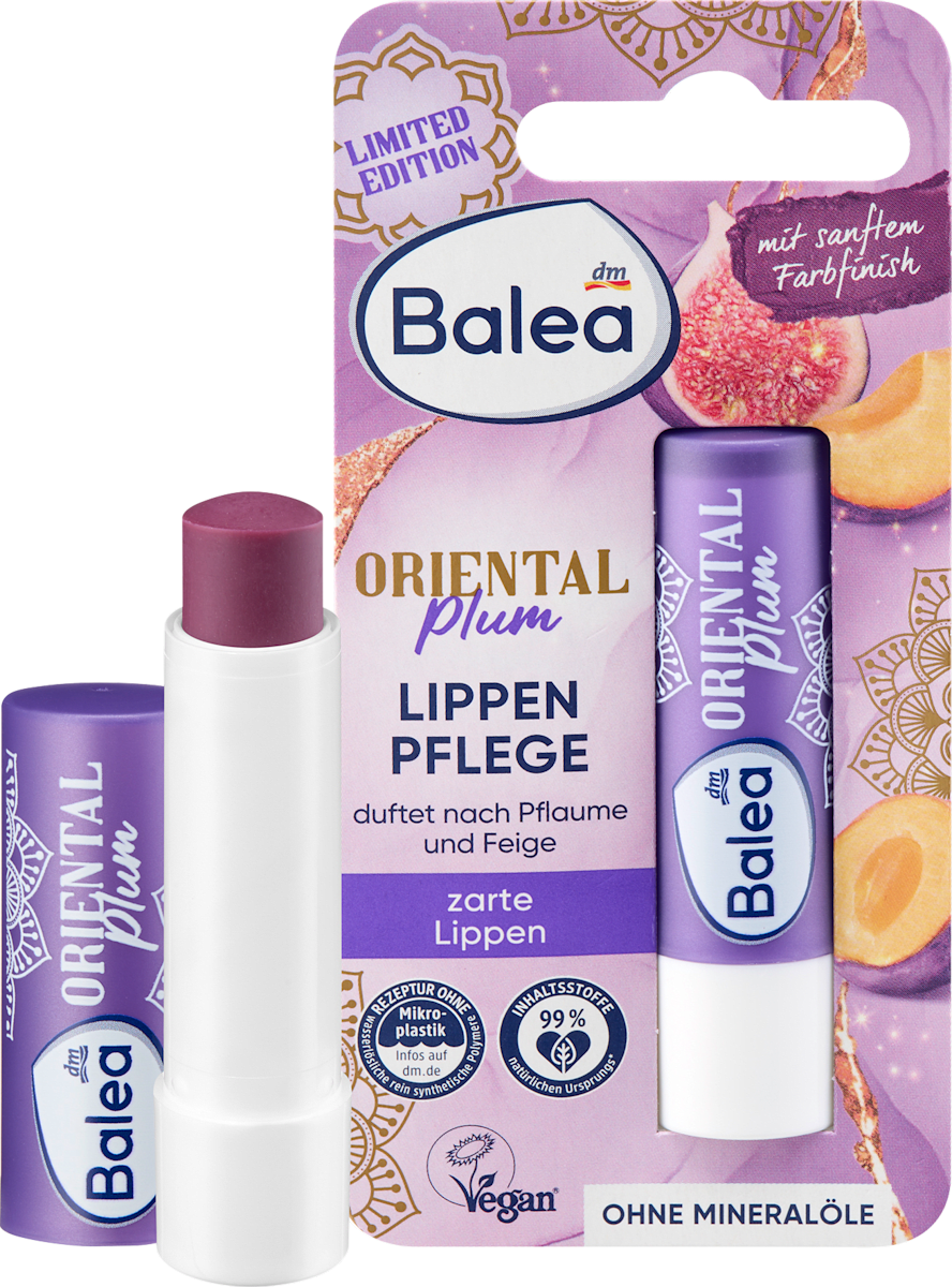 Balea Lip Care Oriental Plum, 4.8 g