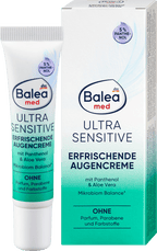 Balea med Eye Cream Refreshing Ultra Sensitive, 15 ml