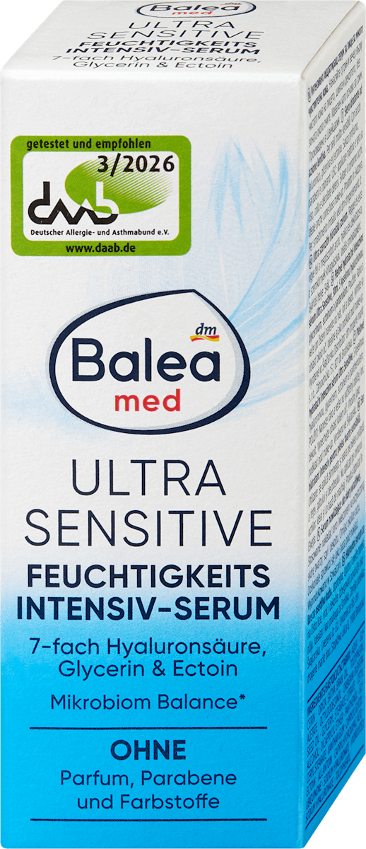 Balea med Face Serum Ultra Sensitive, 30 ml