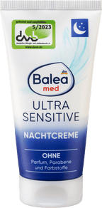 Balea med Night Cream Ultra Sensitive, 50 ml