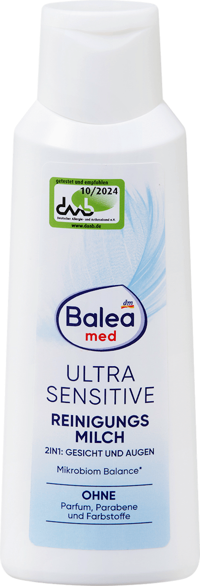 Balea med Cleansing Milk Ultra Sensitive, 200 ml