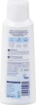 Balea med Cleansing Milk Ultra Sensitive, 200 ml