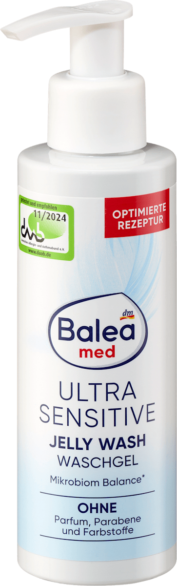 Balea med Jelly Cleansing Gel Ultra Sensitive, 150 ml