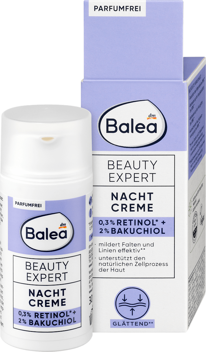 Balea Night Cream Beauty Expert, 30 ml