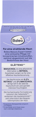 Balea Night Cream Beauty Expert, 30 ml