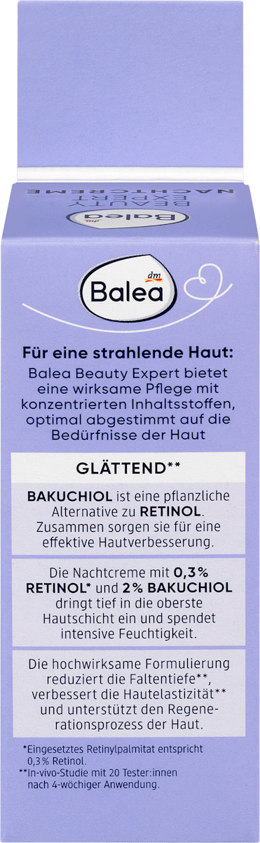 Balea Night Cream Beauty Expert, 30 ml