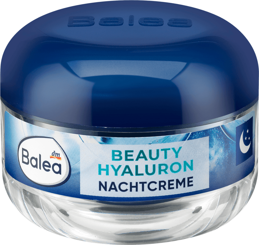 Balea Night Cream Beauty Hyaluron, 50 ml