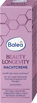 Balea Beauty Longevity Night Cream, 50 ml