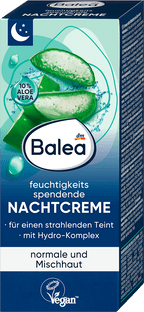 Balea Night Cream Moisturising, 50 ml