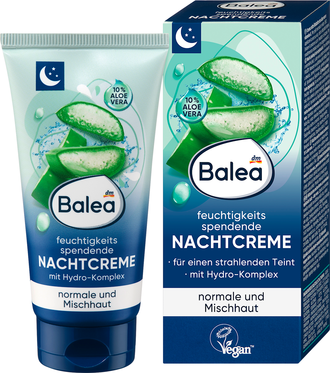 Balea Night Cream Moisturising, 50 ml