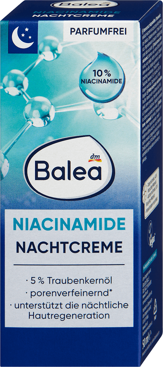 Balea Night Cream Niacinamide, 50 ml