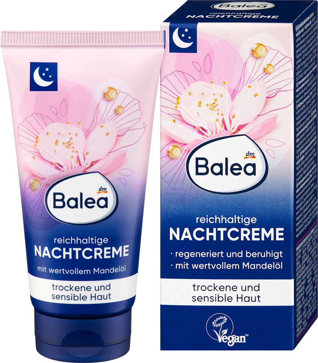 Balea Night Cream Rich, 50 ml