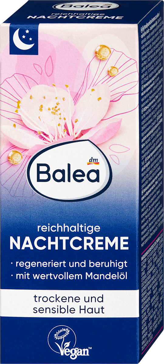 Balea Night Cream Rich, 50 ml