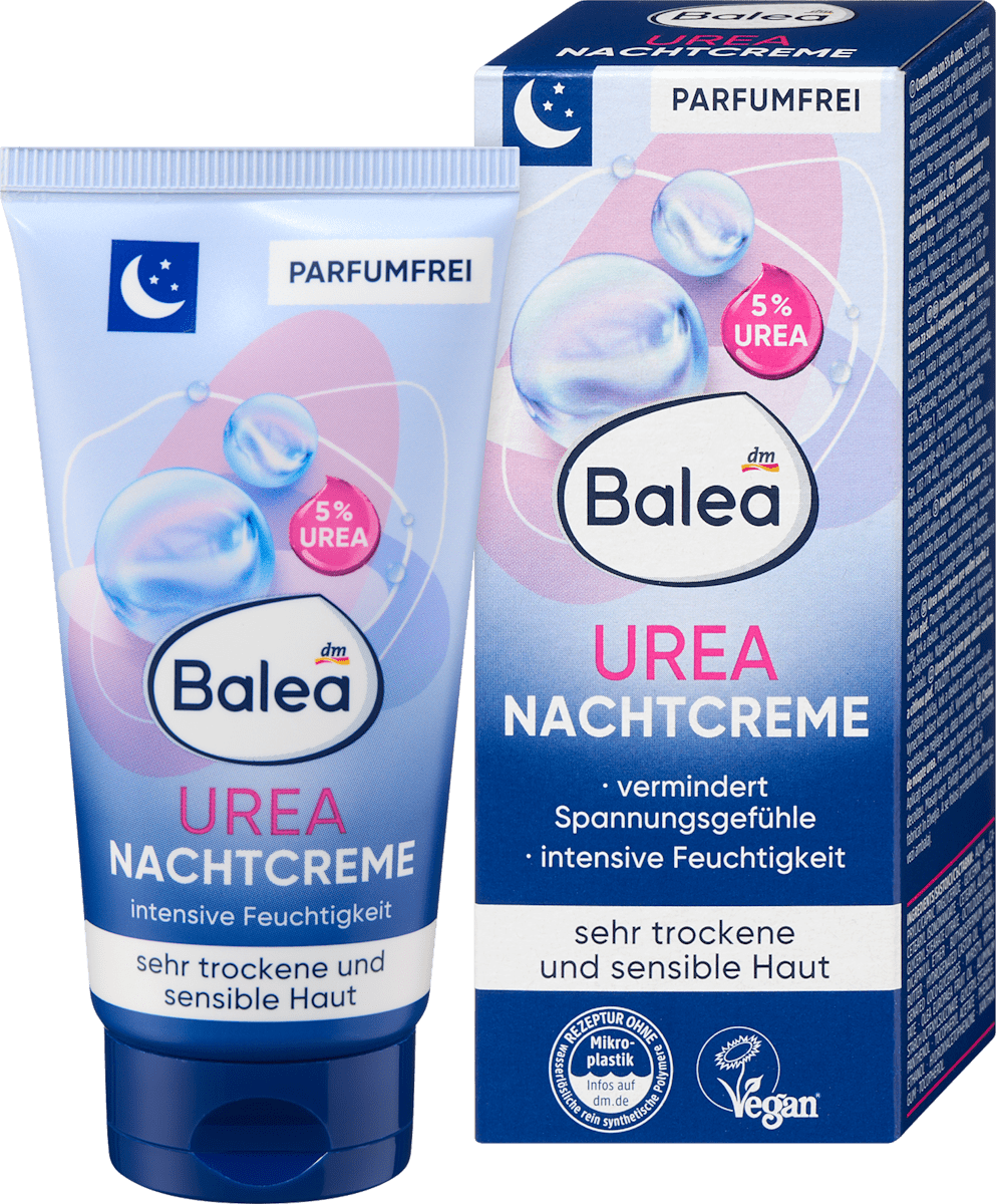 Balea Night Cream Urea, 50 ml