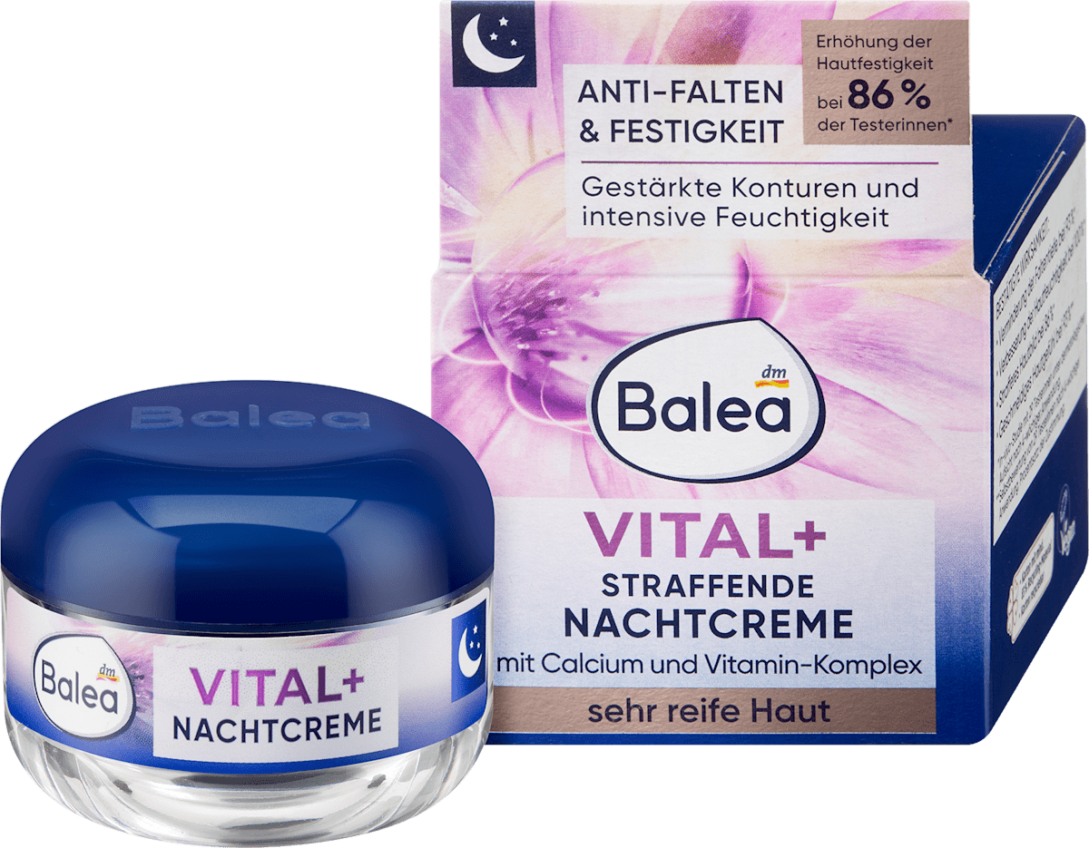 Balea Night Cream Vital+, 50 ml