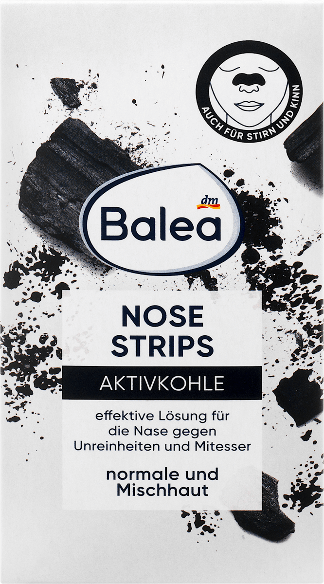 Balea Charcoal Nose Strips