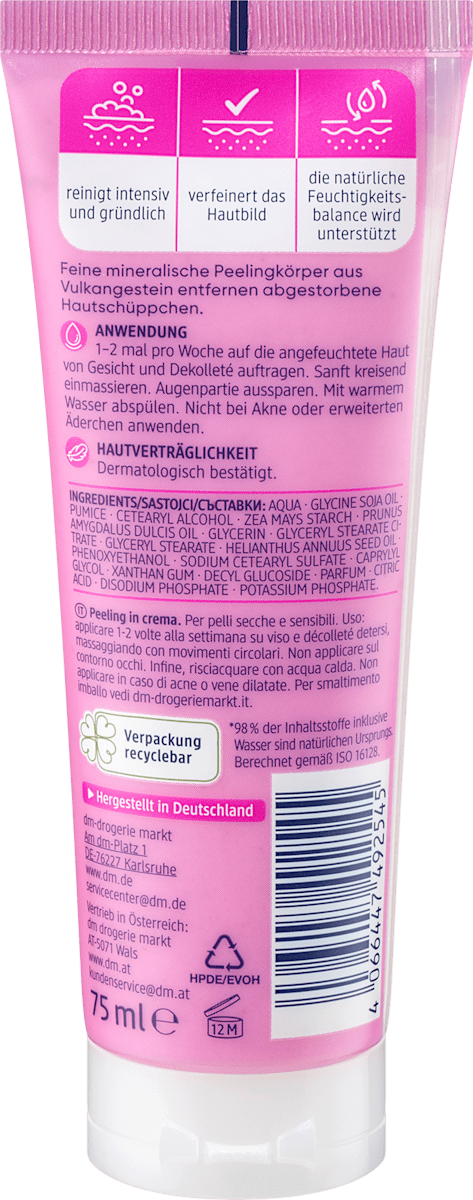 Balea Peeling Cream, 75 ml
