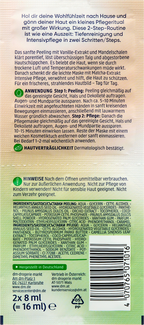Balea Scrub & Mask 2-Step Matcha Vanilla