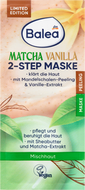 Balea Scrub & Mask 2-Step Matcha Vanilla