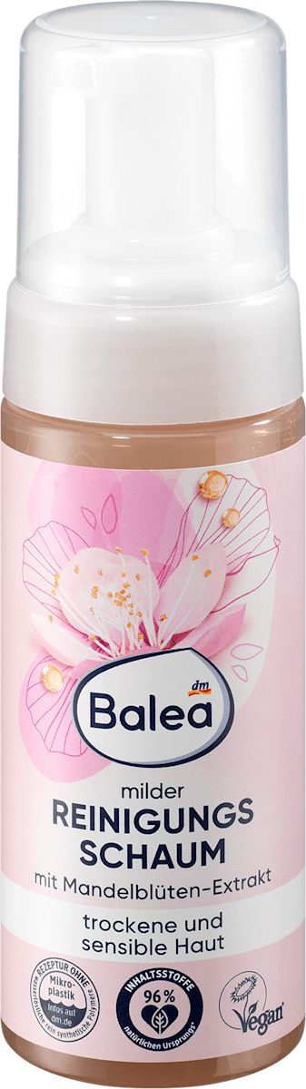 Balea Gentle Cleansing Foam Dry & Sensitive Skin, 150 ml