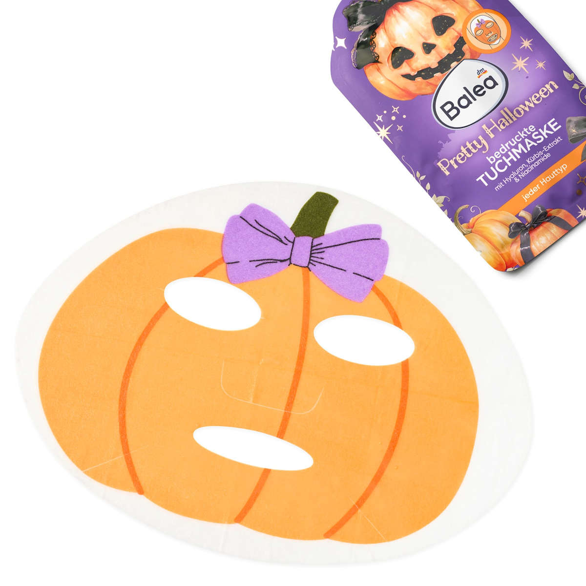 Balea Printed Sheet Mask Pretty Halloween, 1 pc