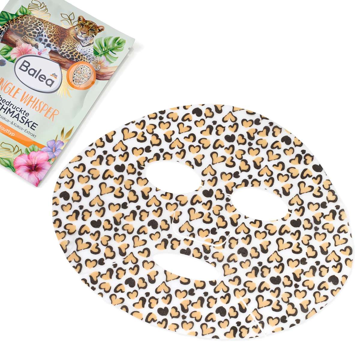 Balea Sheet Mask Leopard, Jungle Whisper, 1 pc
