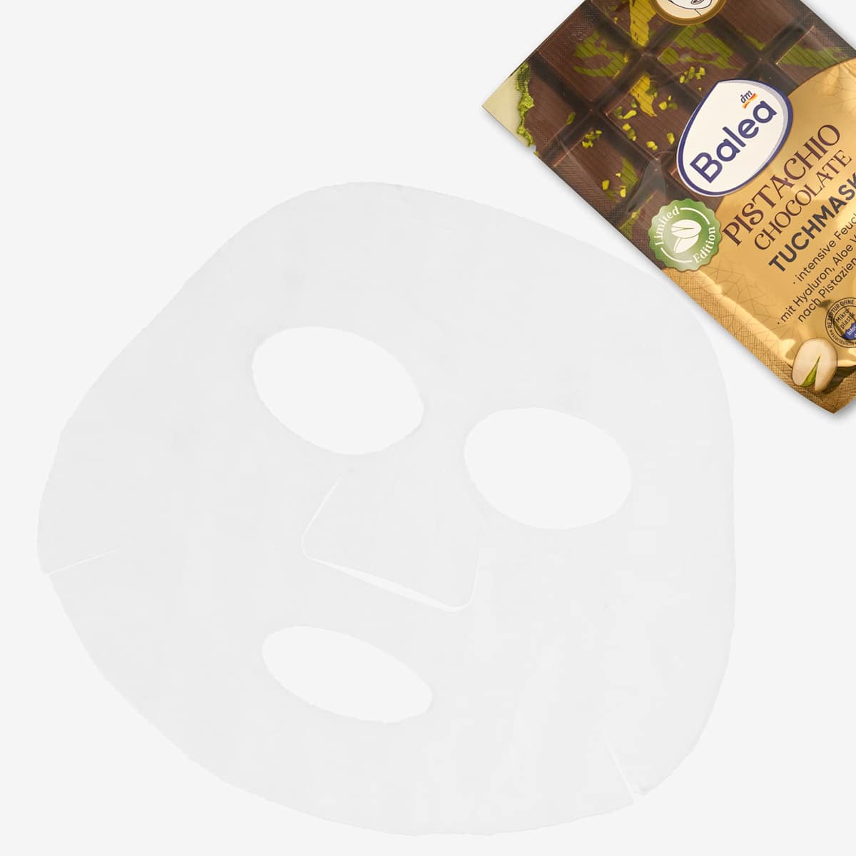 Balea Sheet Mask Pistachio Chocolate, 1 pc