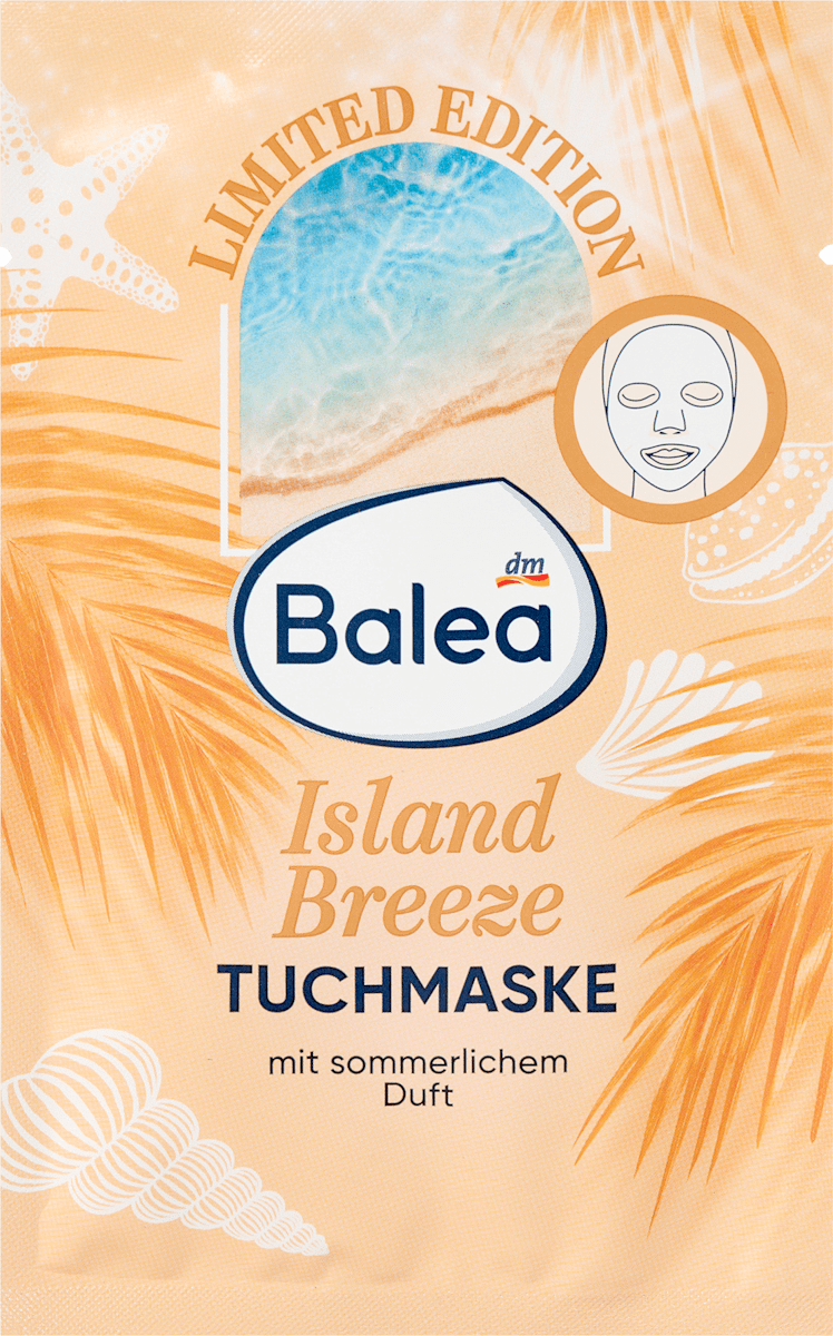 Balea Sheet Mask Island Breeze, 1 pc