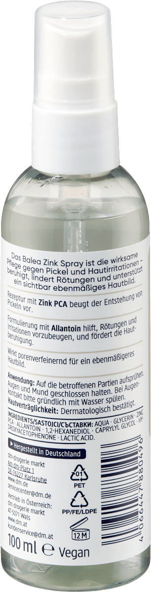 Balea Zinc Spray, 100 ml