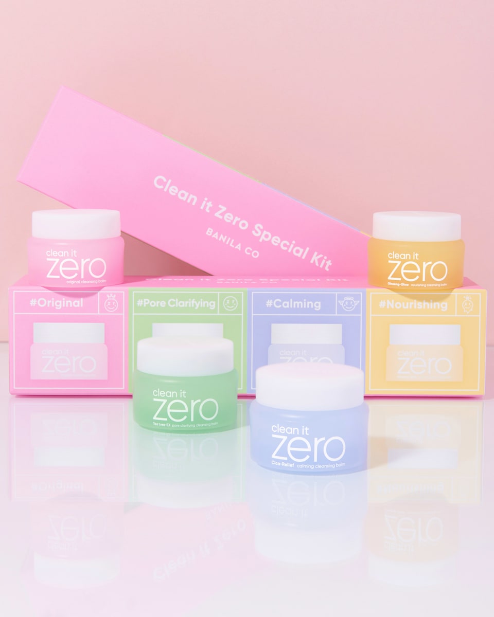 BANILA CO Clean it Zero Cleansing Balm Set, 4 pcs (28 ml each)