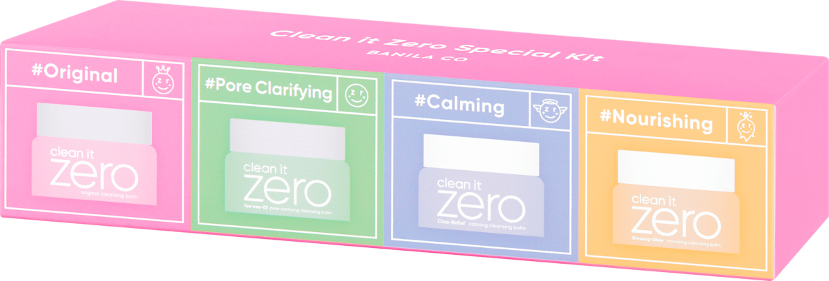BANILA CO Clean it Zero Cleansing Balm Set, 4 pcs (28 ml each)