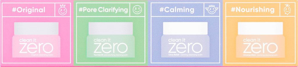 BANILA CO Clean it Zero Cleansing Balm Set, 4 pcs (28 ml each)