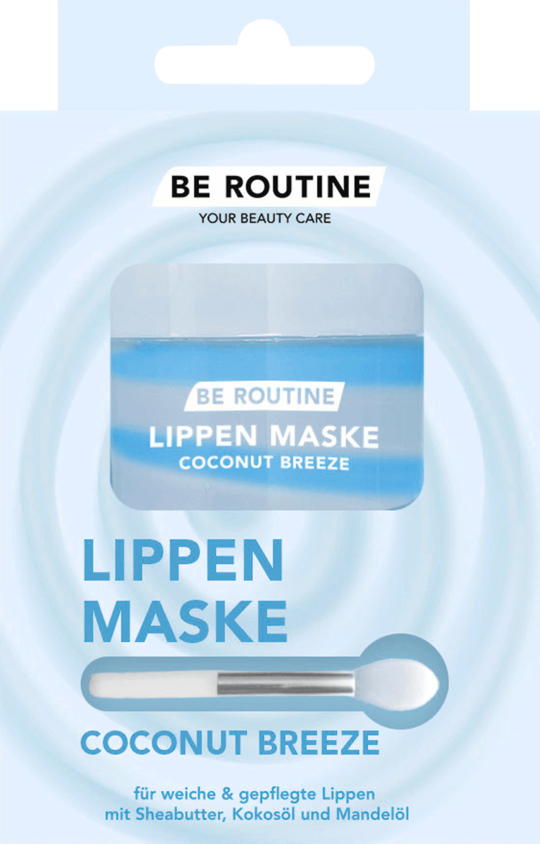 BE ROUTINE Lip Mask Coconut Breeze, 17 g