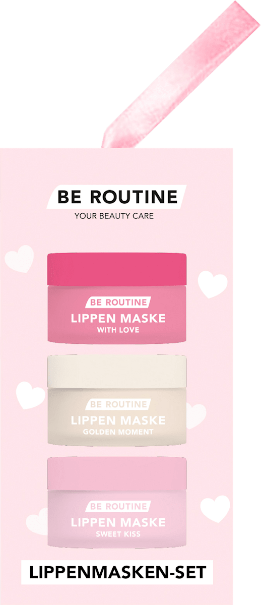 BE ROUTINE Lip Mask Set, 3 pcs, 30 g