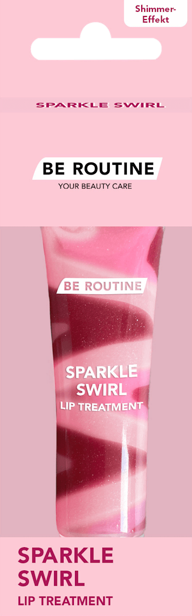 BE ROUTINE Lip Care Lip Treatment Sparkle Swirl, 15 g