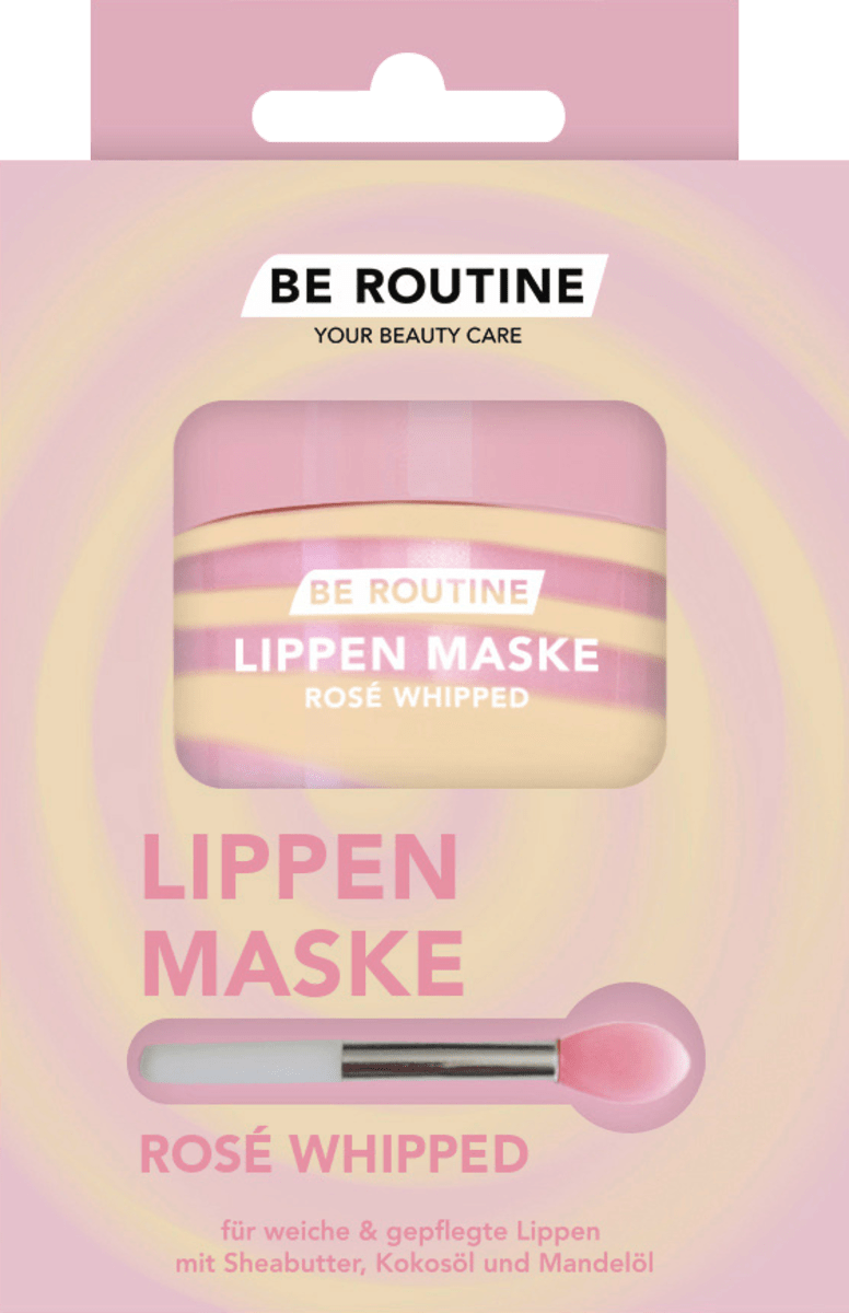 BE ROUTINE Lip Care Lip Mask Rosé Whip, 17 g