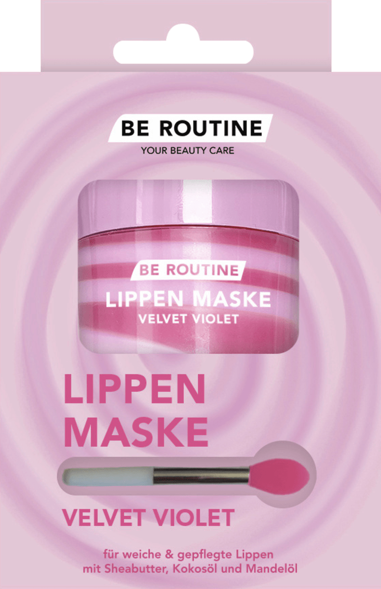 BE ROUTINE Lip Care Lip Mask Velvet Violet, 17 g