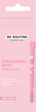 BE ROUTINE Lip Serum Strawberry Bliss Hydrating & Glossy, 12 g