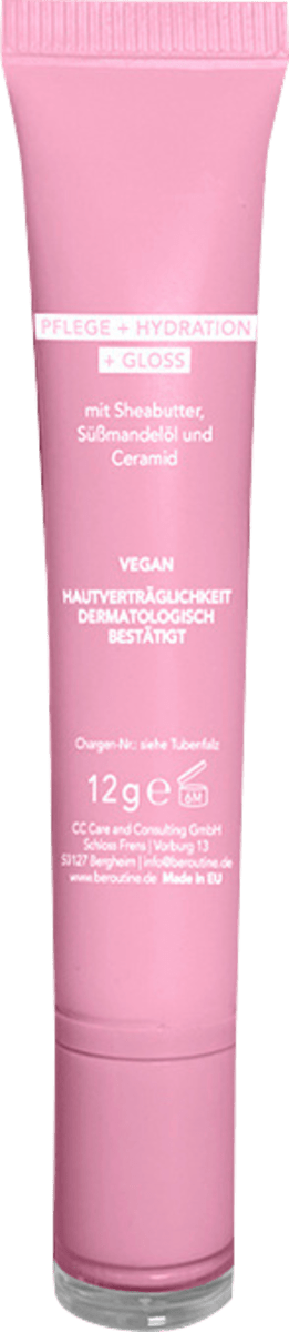 BE ROUTINE Lip Serum Strawberry Bliss Hydrating & Glossy, 12 g