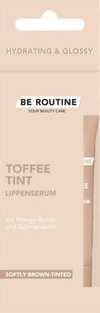 BE ROUTINE Lip Serum Toffee Tint Hydrating & Glossy, 12 g