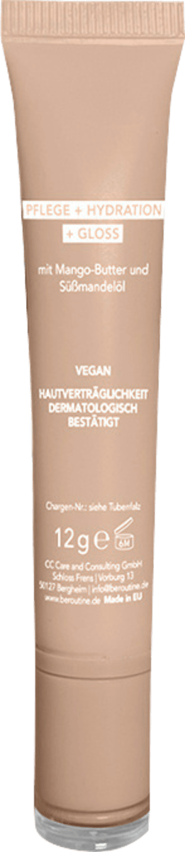 BE ROUTINE Lip Serum Toffee Tint Hydrating & Glossy, 12 g