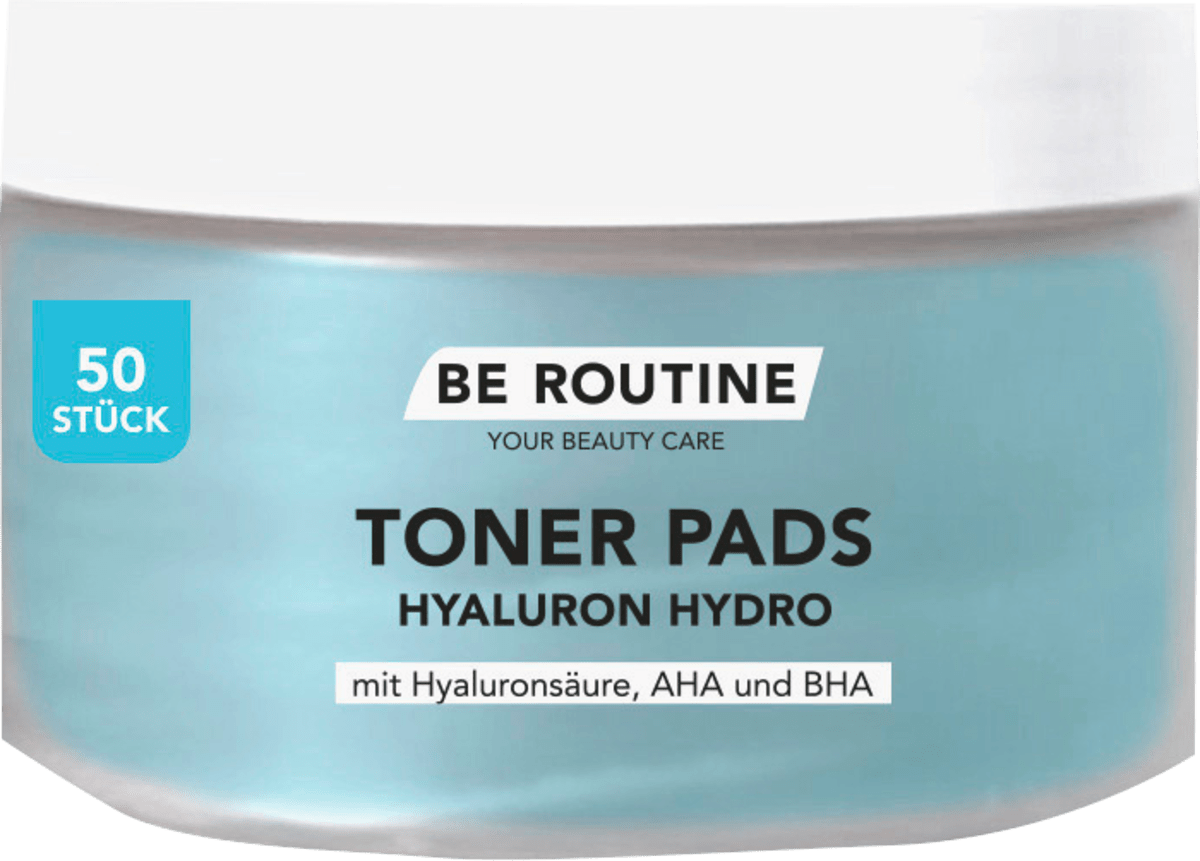 BE ROUTINE Toner Pads Hyaluron Hydro 50 pcs