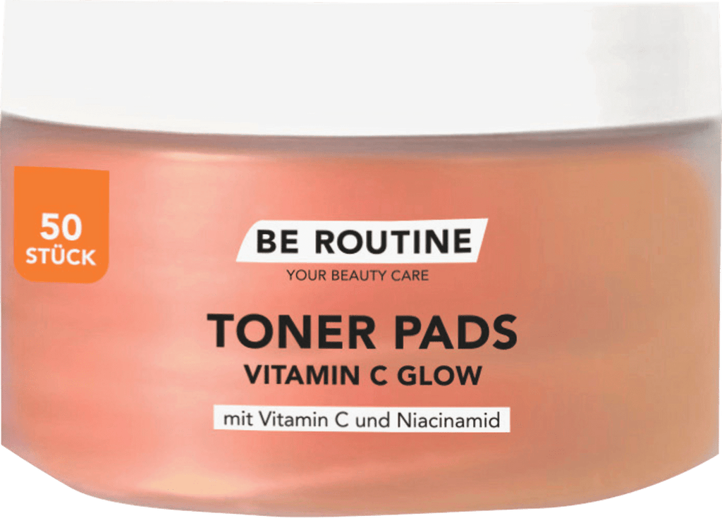 BE ROUTINE Toner Pads Vitamin C Glow 50 pcs