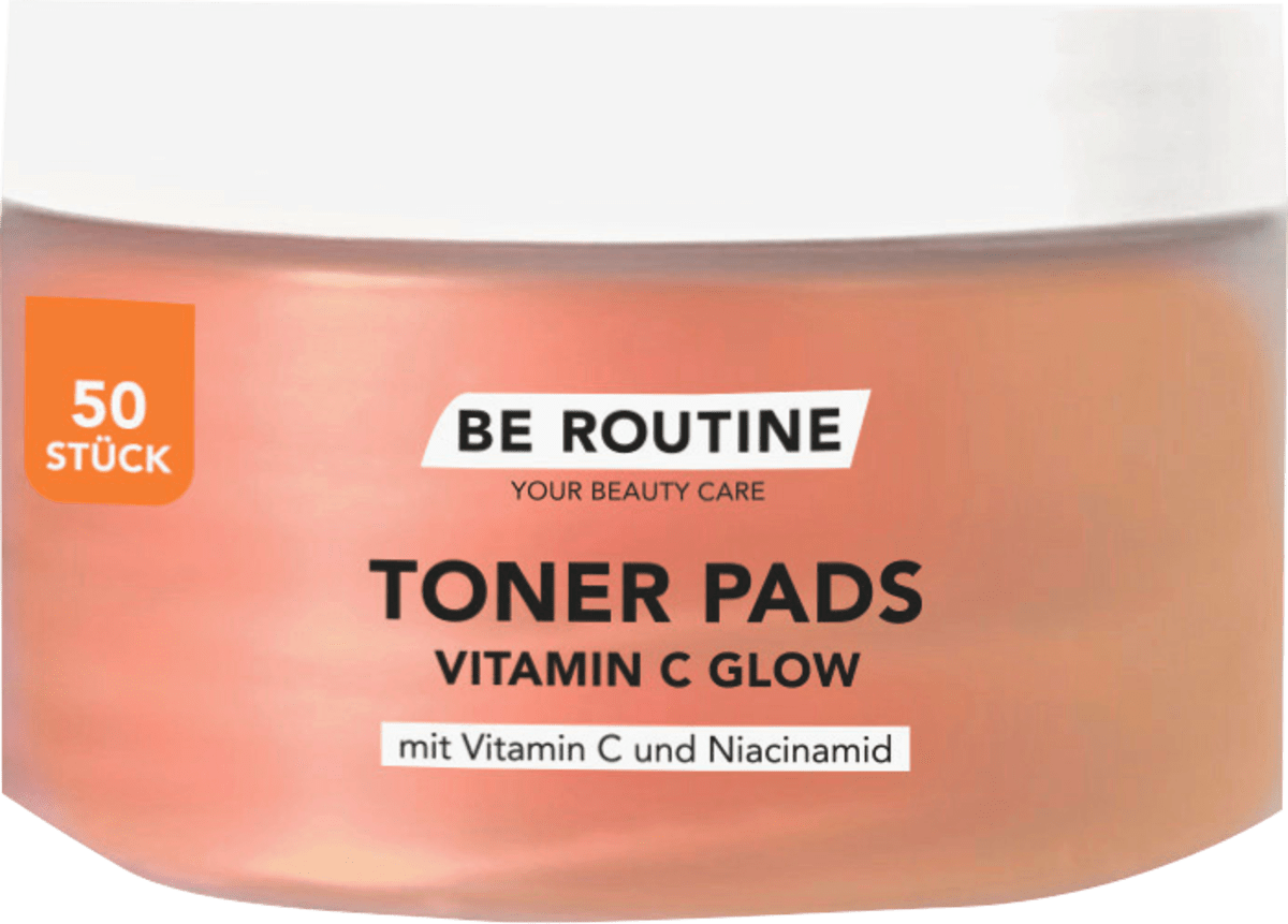 BE ROUTINE Toner Pads Vitamin C Glow 50 pcs