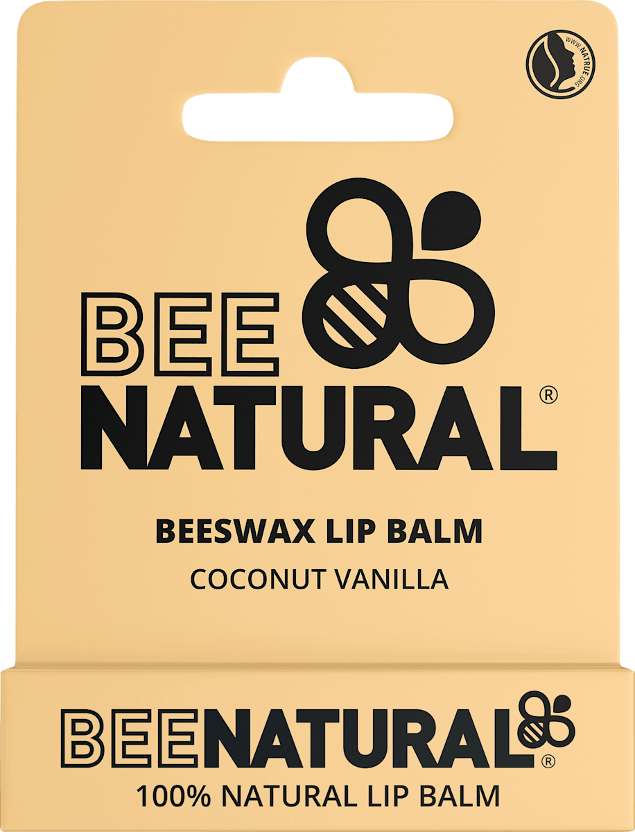 BEE NATURAL Coconut Vanilla Lip Balm, 4.2 g