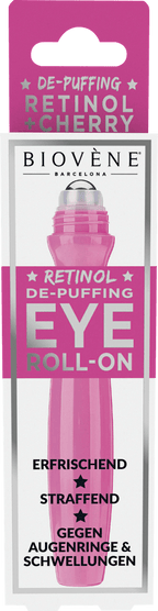 BIOVÈNE BARCELONA Eye Roll-On De-Puffing Retinol, 15 ml