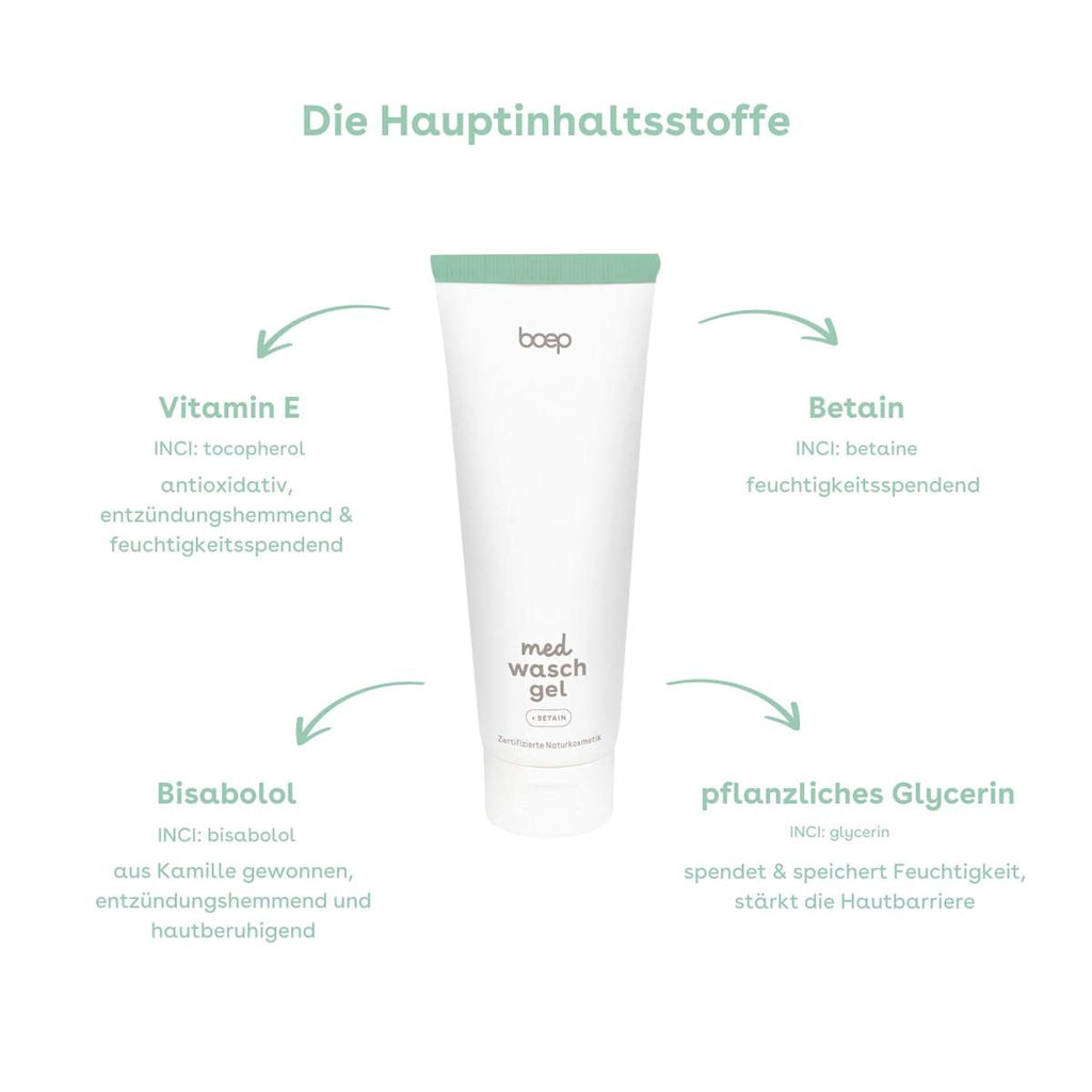 boep Face Wash Gel med, 100 ml