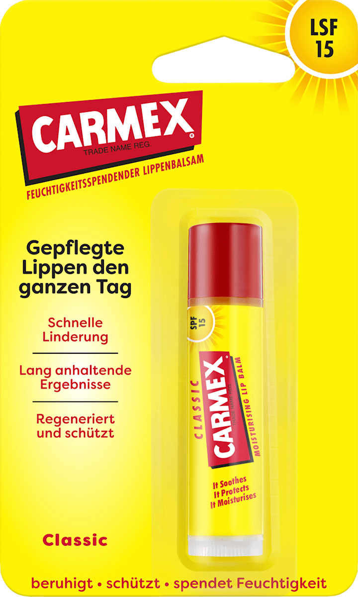 Carmex Lip Care Classic SPF 15, 4.25 g